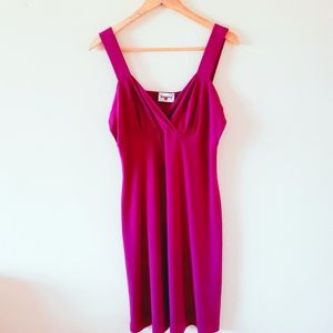 BAGARRY Made in Italy Fuchsia Midi dress